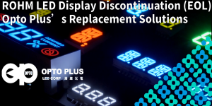 ROHM 7-segment LED display replacement guide